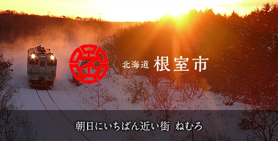 北海道 根室市 朝日にいちばん近い街 ねむろ