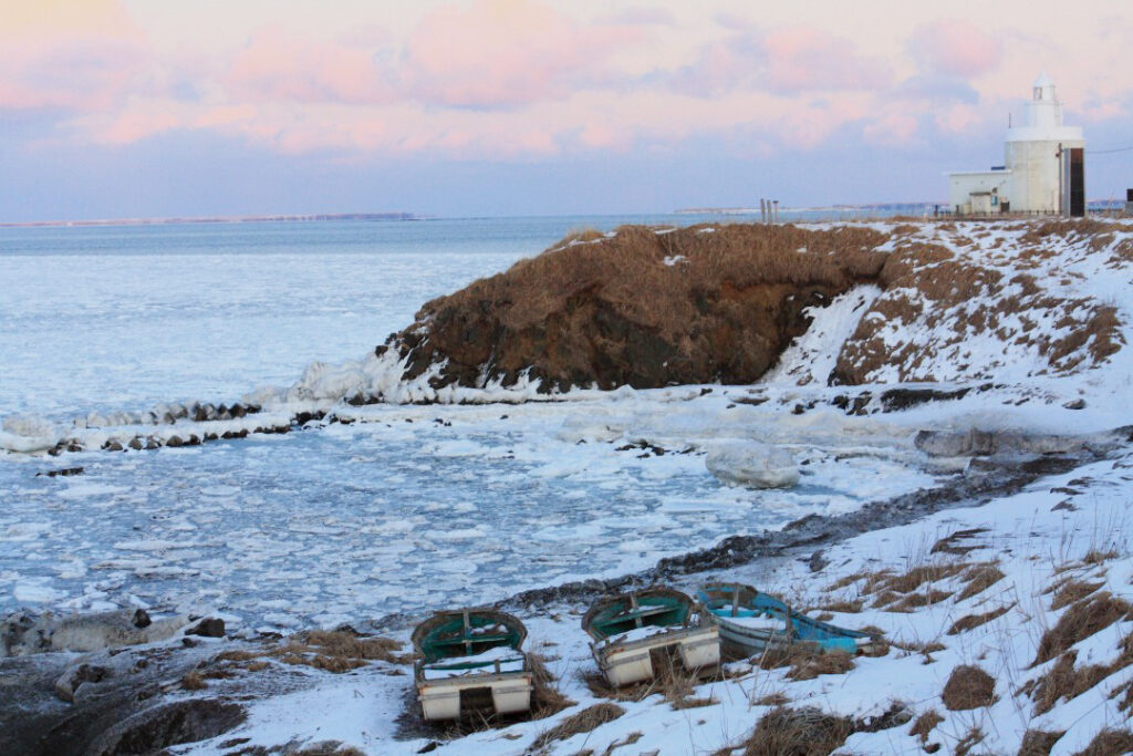 納沙布岬-2月の流氷